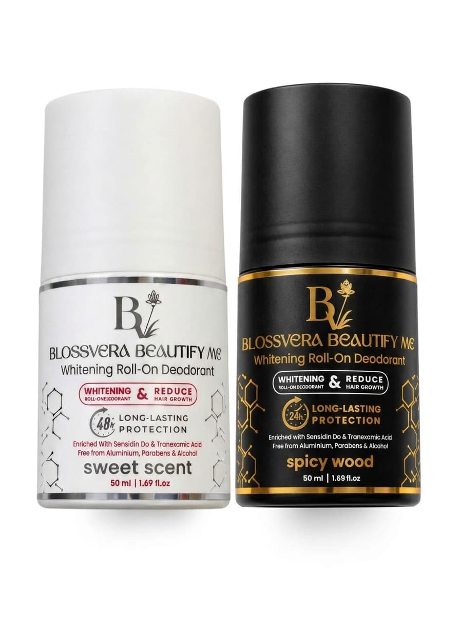 Blossvera Beautify Me مزيل رائحه العرق رول اون للتفتيح